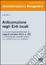 Anticorruzione negli enti locali libro