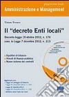 Il «decreto Enti locali». Con CD-ROM libro