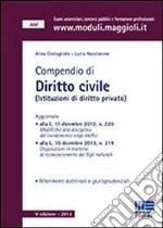 Compendio di Diritto civile (Istituzioni di diritto privato)