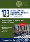 123 Allievi Ufficiali Accademia militare dell'Esercito libro