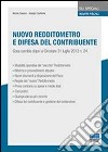 Nuovo redditometro e difesa del contribuente libro