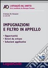 Impugnazioni e filtro in appello libro