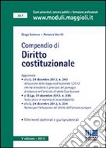 Compendio di diritto costituzionale libro