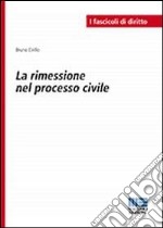 La rimessione nel processo civile libro