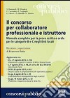 Il concorso per collaboratore professionale e istruttore libro