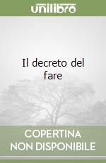 Il decreto del fare libro