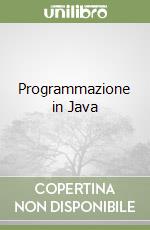 Programmazione in Java