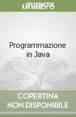 Programmazione in Java libro