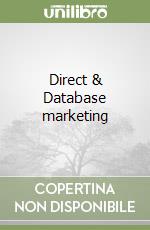 Direct & Database marketing libro