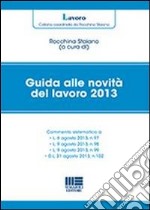 Guida alle novità del lavoro 2013 libro