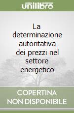 La determinazione autoritativa dei prezzi nel settore energetico libro
