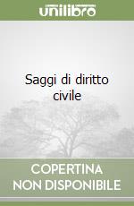 Saggi di diritto civile libro