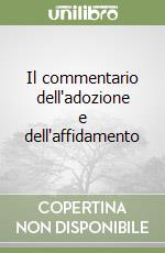 Il commentario dell'adozione e dell'affidamento libro