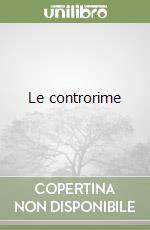 Le controrime libro