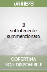 Il sottotenente summenzionato libro
