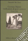 Gaetano Marini verificatore di pesi e misure. Bivona 1862 libro