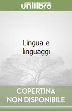 Lingua e linguaggi