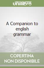 A Companion to english grammar (1) libro