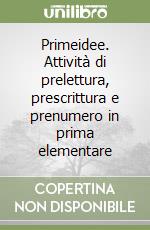 Primeidee. Attività di prelettura, prescrittura e prenumero in prima elementare