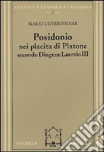 Posidonio nei Placita di Platone secondo Diogene Laerzio III libro