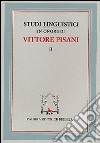 Studi linguistici in onore di Vittore Pisani libro