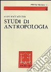 Studi di antropologia libro