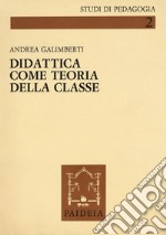 Didattica come teoria della classe e lezioni ai maestri di Imperia