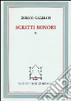 Scritti minori libro