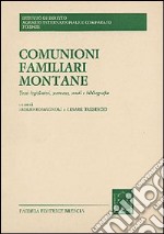 Comunioni familiari montane libro