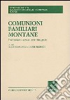 Comunioni familiari montane libro