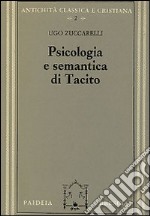 Psicologia e semantica di Tacito libro