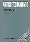 Levitico. Traduzione e commento di Martin Noth libro