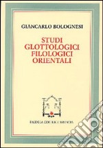 Studi glottologici filologici orientali libro