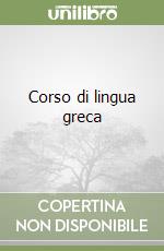 Corso di lingua greca libro