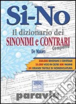 Il dizionario dei sinonimi e contrari compatto libro