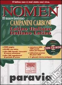 Nomen. Il nuovissimo Campanini Carboni. Latino-italiano, italiano-latino. Con CD-ROM libro
