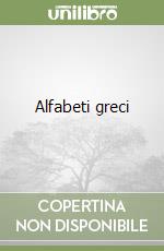 Alfabeti greci