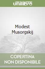 Modest Musorgskij libro