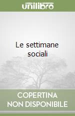Le settimane sociali libro