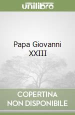 Papa Giovanni XXIII libro