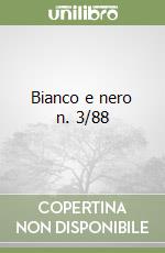 Bianco e nero n. 3/88 libro