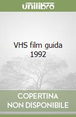 VHS film guida 1992 libro