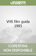 VHS film guida 1993 libro