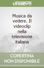 Musica da vedere. Il videoclip nella televisione italiana libro