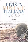 Nuova rivista musicale italiana (2006). Vol. 3 libro