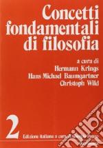 Concetti fondamentali di filosofia. Vol. 2