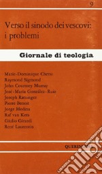 Verso il sinodo dei vescovi: i problemi libro