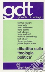 Dibattito sulla «Teologia politica» libro