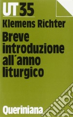 Breve introduzione all'anno liturgico. Risposte alle domande della comunità di oggi libro