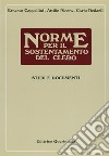 Norme per il sostentamento del clero. Studi e documenti libro